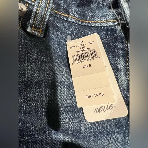 Aerie Daydream Denim Shorts Size Small NWT - Picture 4 of 6